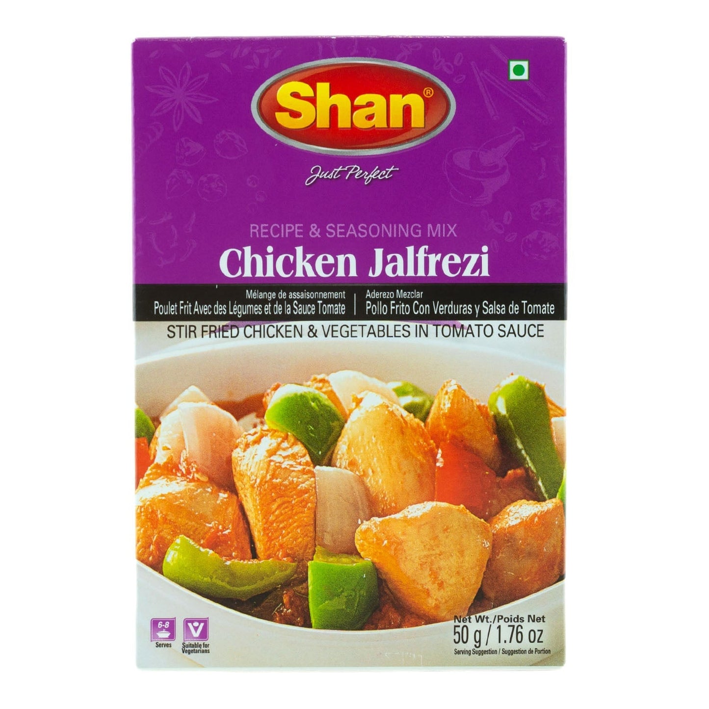 SHAN CHICKEN JALFREZI MASALA 50G