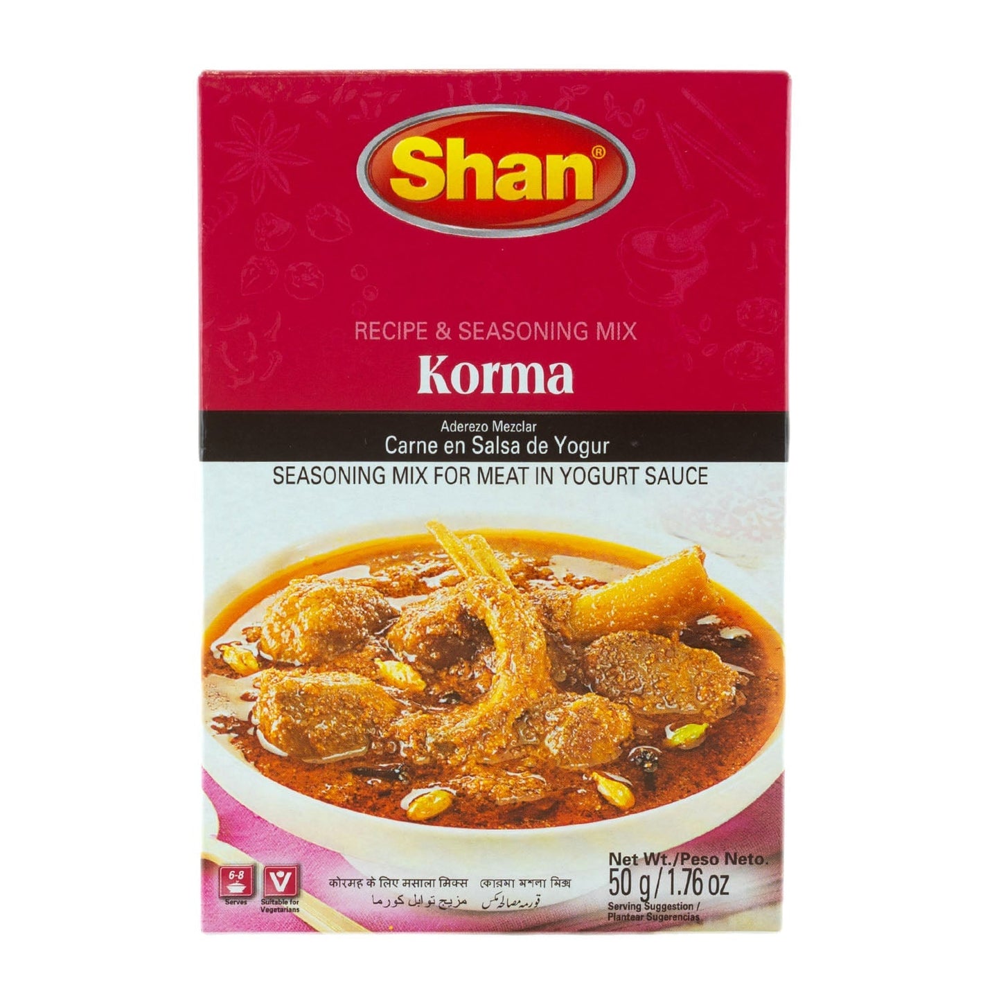 SHAN KORMA MASALA 50G