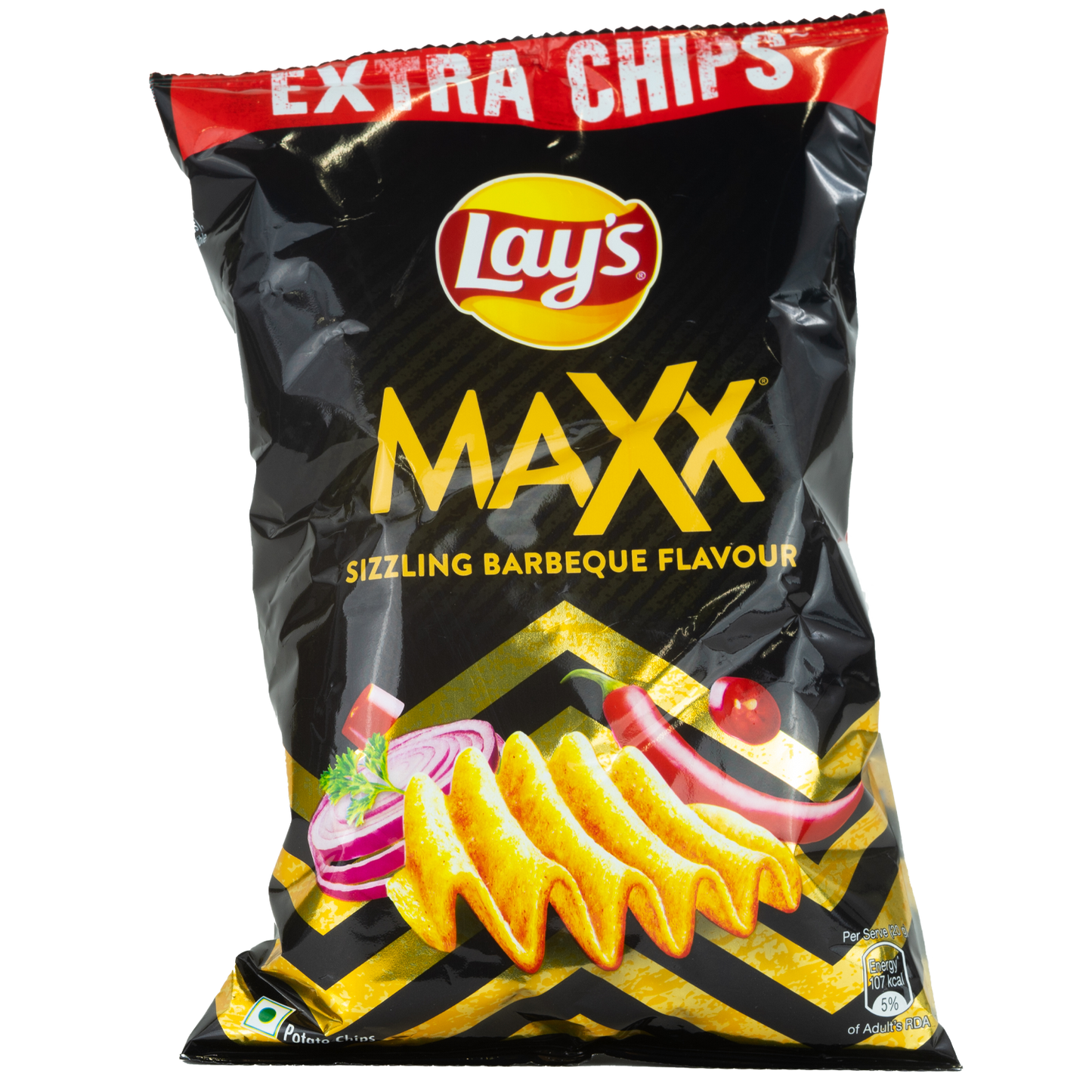 Lays MAXX Sizzling Barbeque Flavor Chips 50g