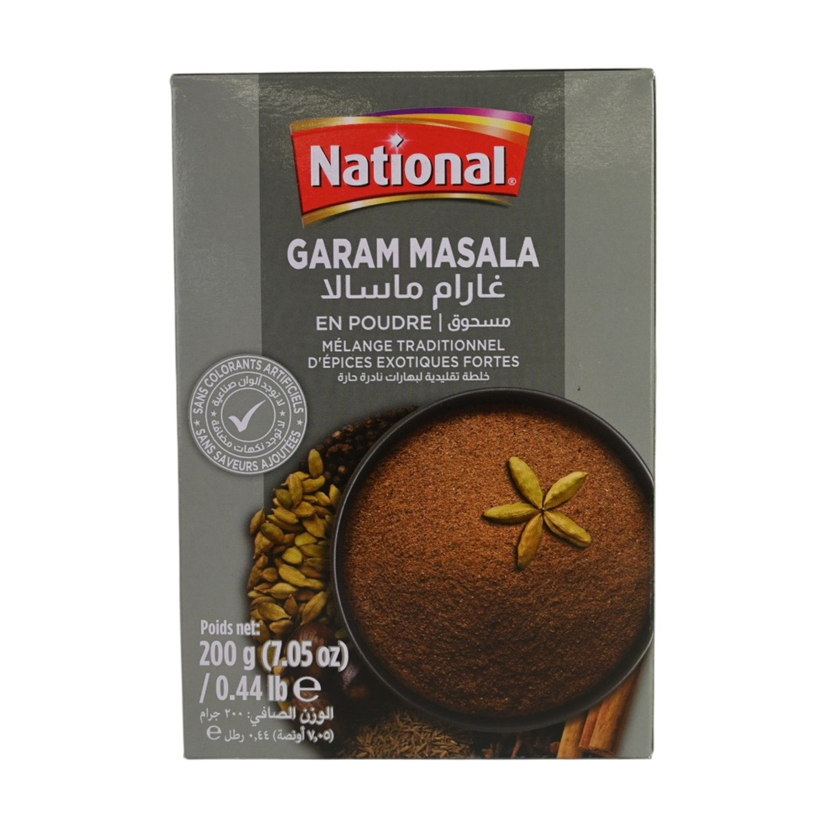 NATIONAL GARAM MASALA 200G
