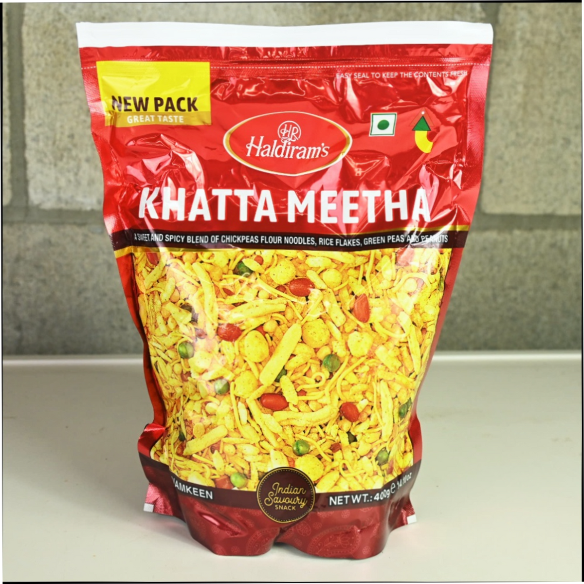 Haldiram's Khatta Meetha Indian savoury snack