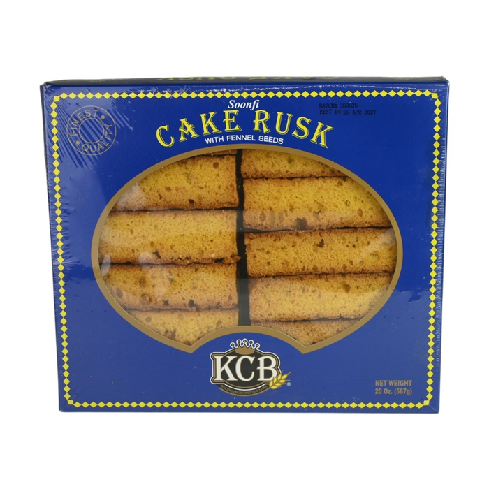 KCB CAKE RUSK WITH FENNEL SEEDS 20OZ