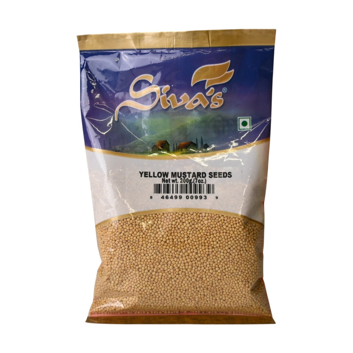Siva's Yellow Mustard Seeds 200 g