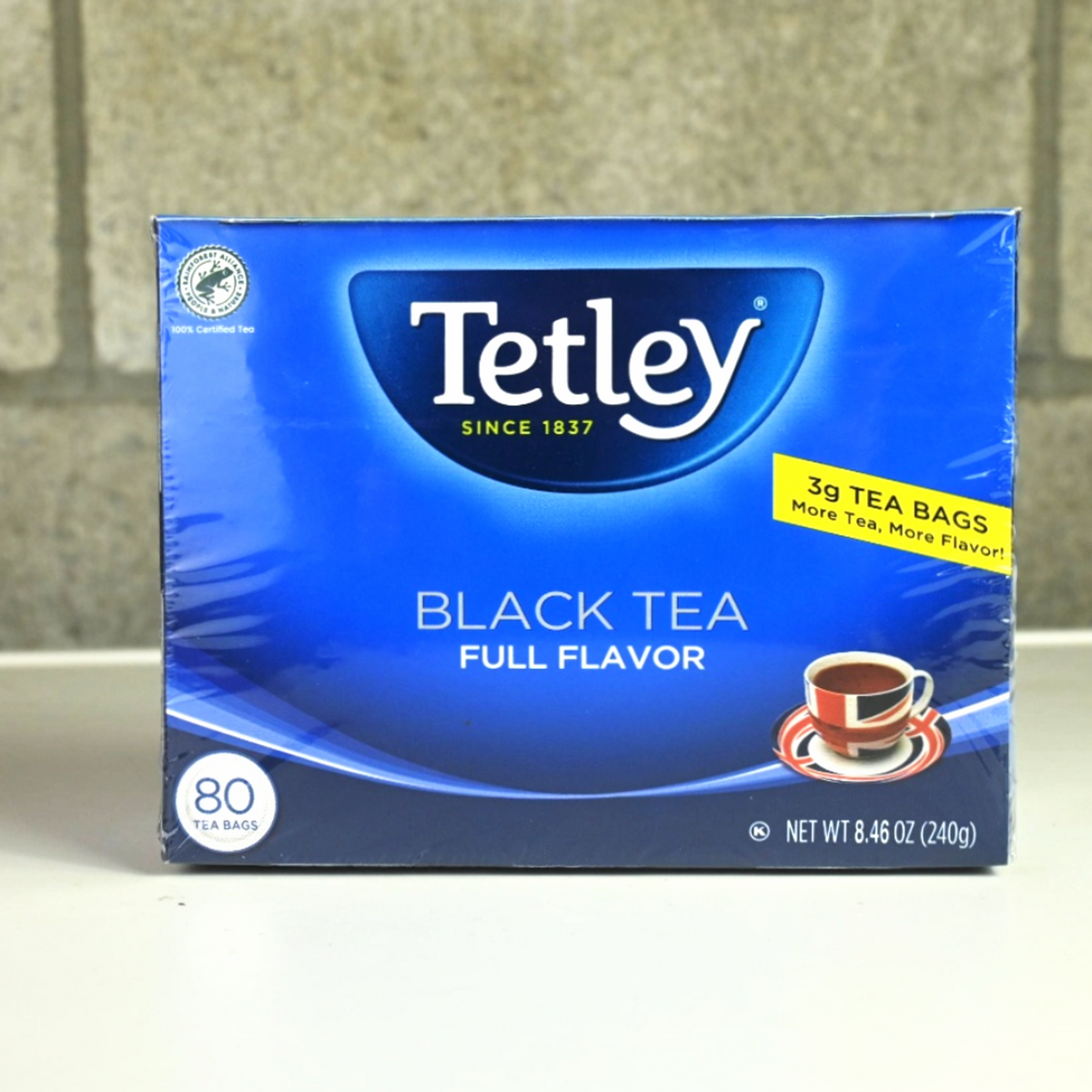 TETLEY BLACK TEA (80CT) 240G