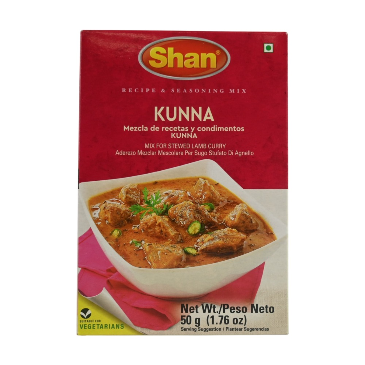 SHAN KUNNA MASALA 50G