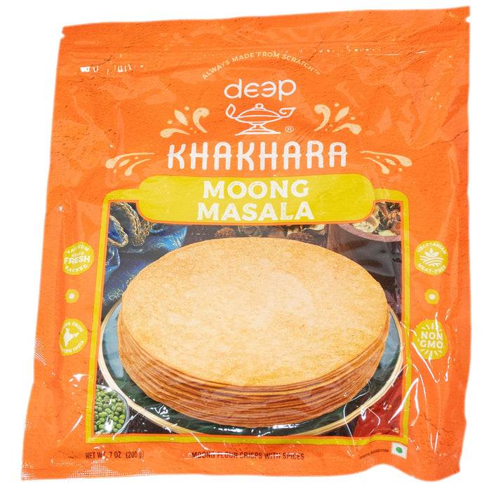 Deep Khakhara Moong Masala Crisps - 200g