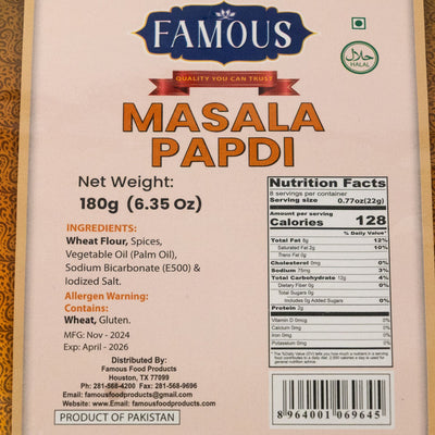 FM MASALA PAPADI 200G