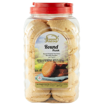 JAZAA ROUND RUSK 300G