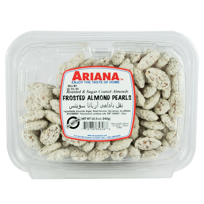 ARIANA FROSTED ALMOND PEARLS 340G