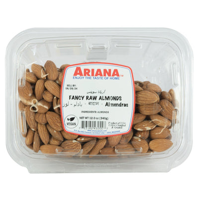 ARIANA FANCY RAW ALMONDS 340G