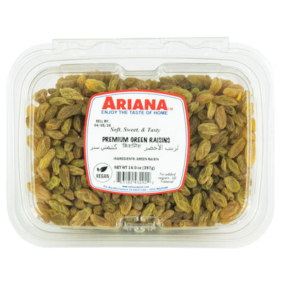 ARIANA PREMIUM GREEN RAISINS 14oz