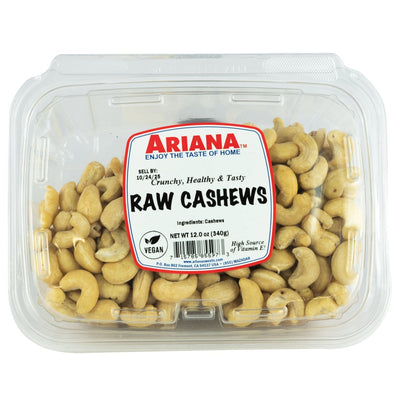ARIANA RAW CASHEWS 12 OZ