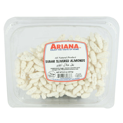 ARIANA SUGAR SLIVERED ALMONDS 227G