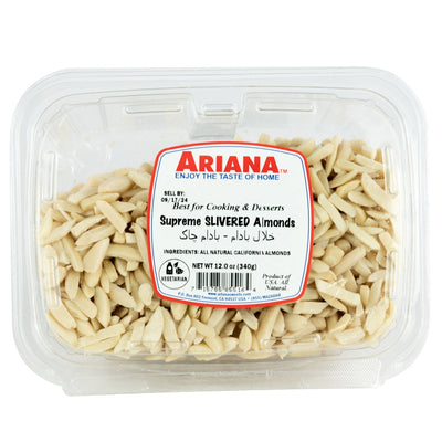 ARIANA SLIVERED ALMONDS 340G