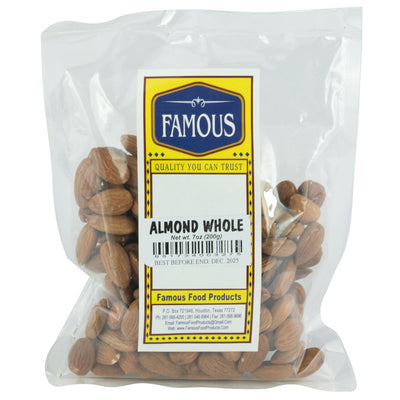 FAMOUS ALMOND WHOLE 200G