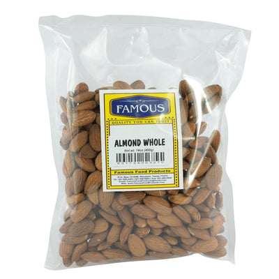FAMOUS ALMOND WHOLE 400G