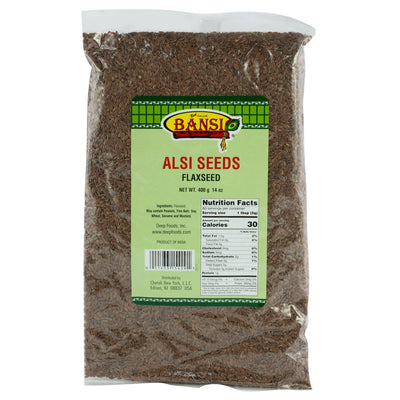 BANSI ALSI FLAX SEEDS 400G