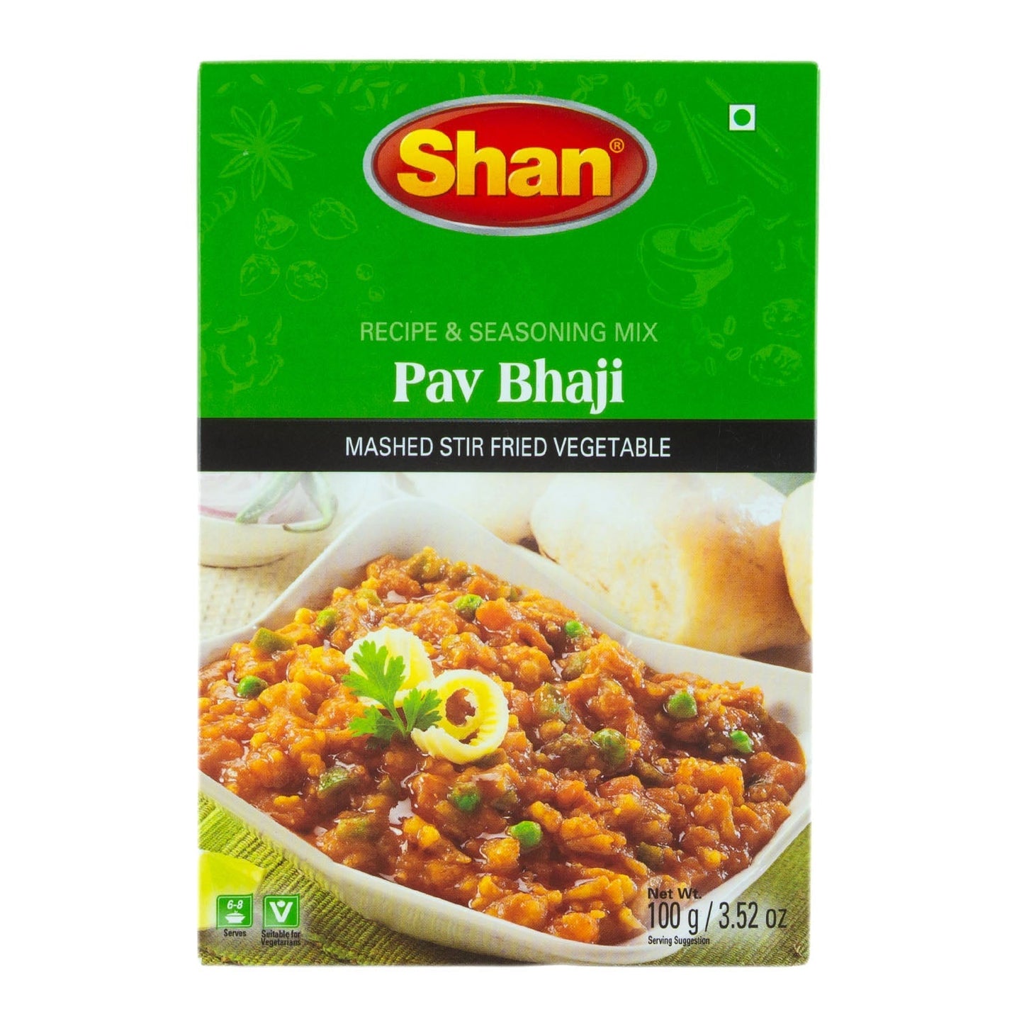 SHAN PAV BHAJI MASALA 100G