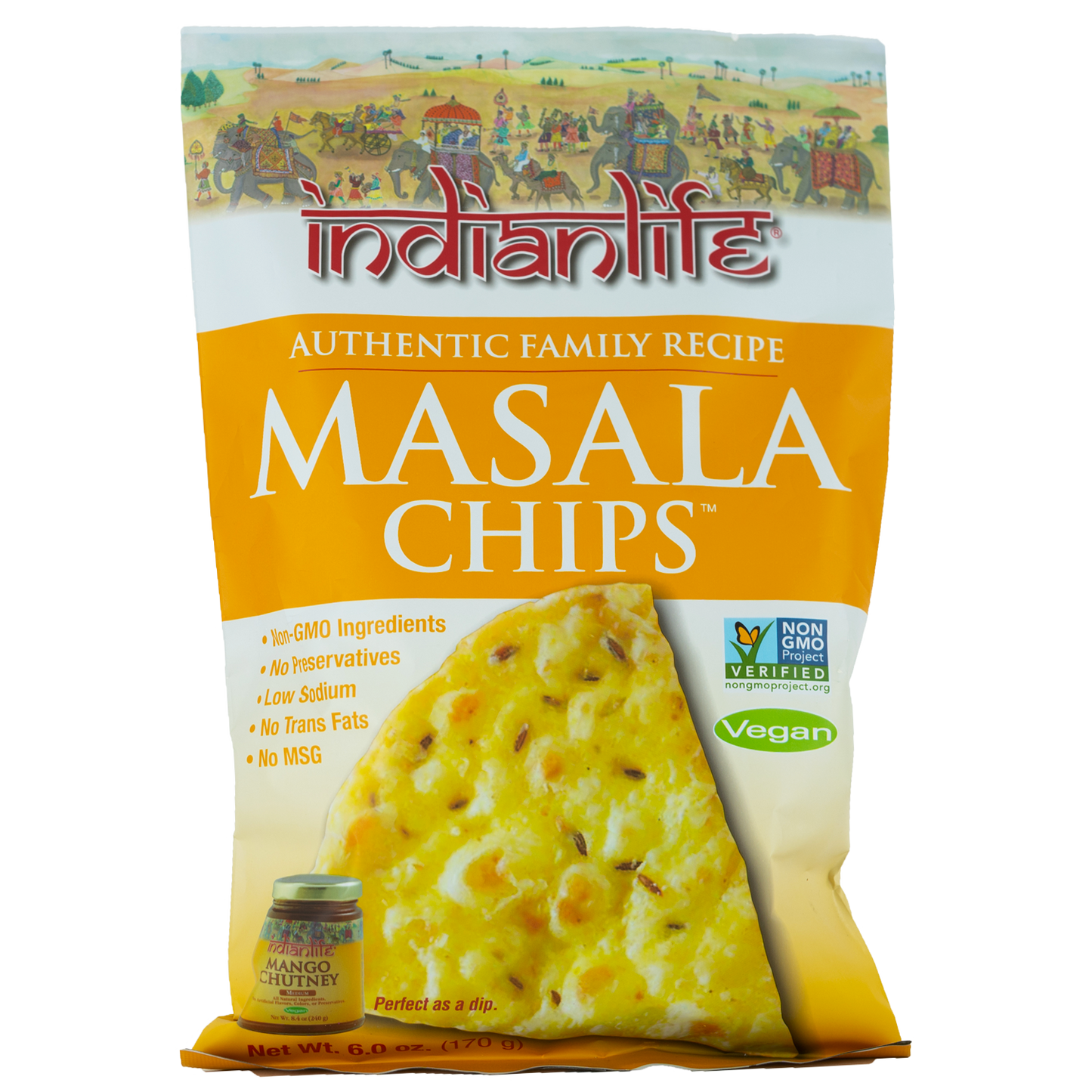 Indian Life Masala Chips 170g