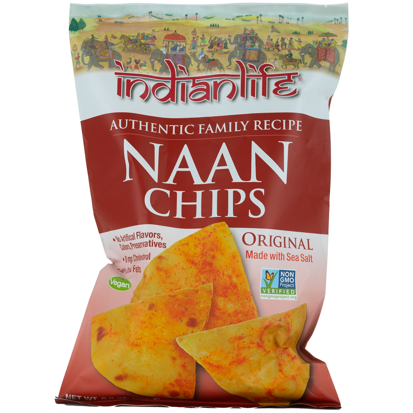Indian Life Naan Chips 170g