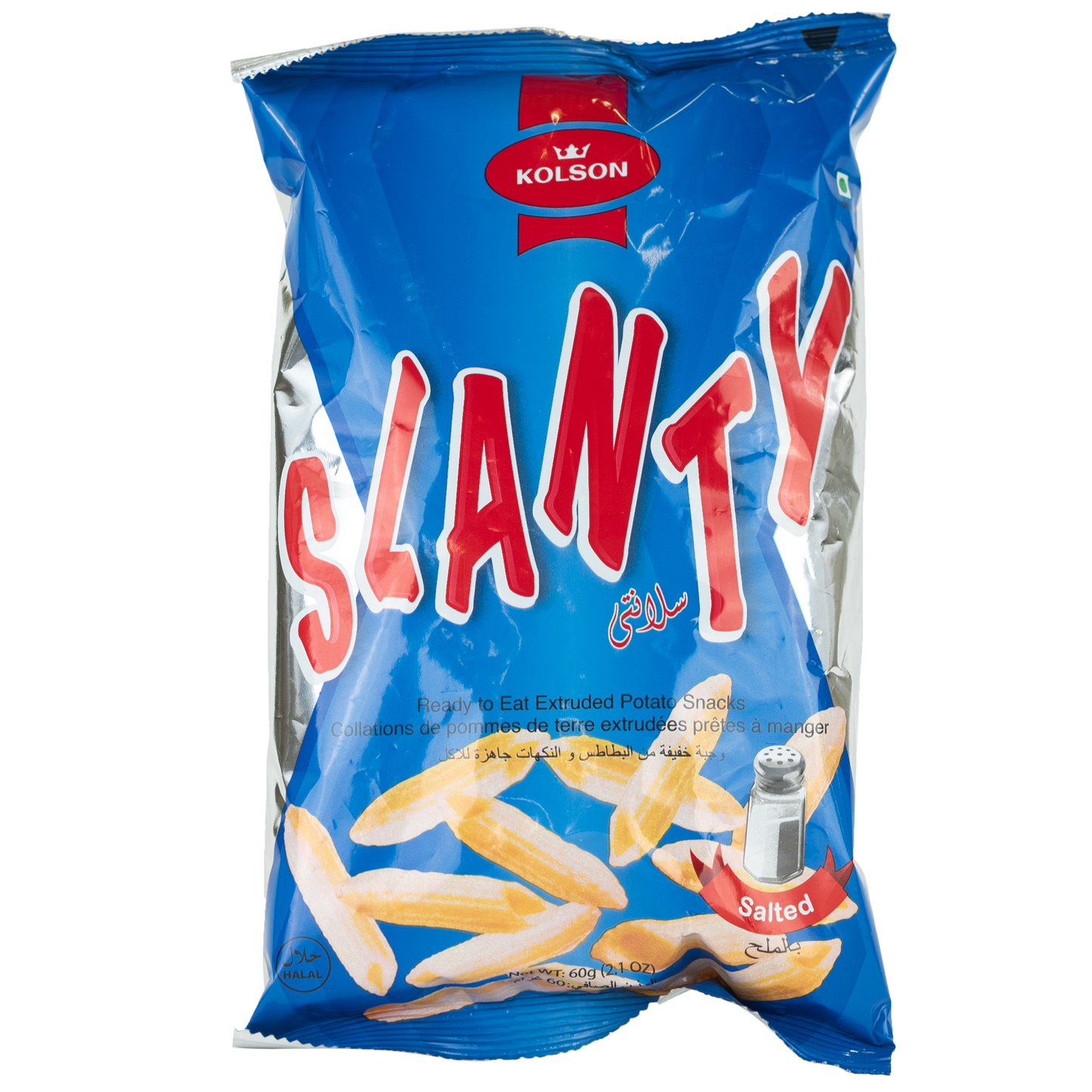 Kolson Slanty Salted Chips 60g